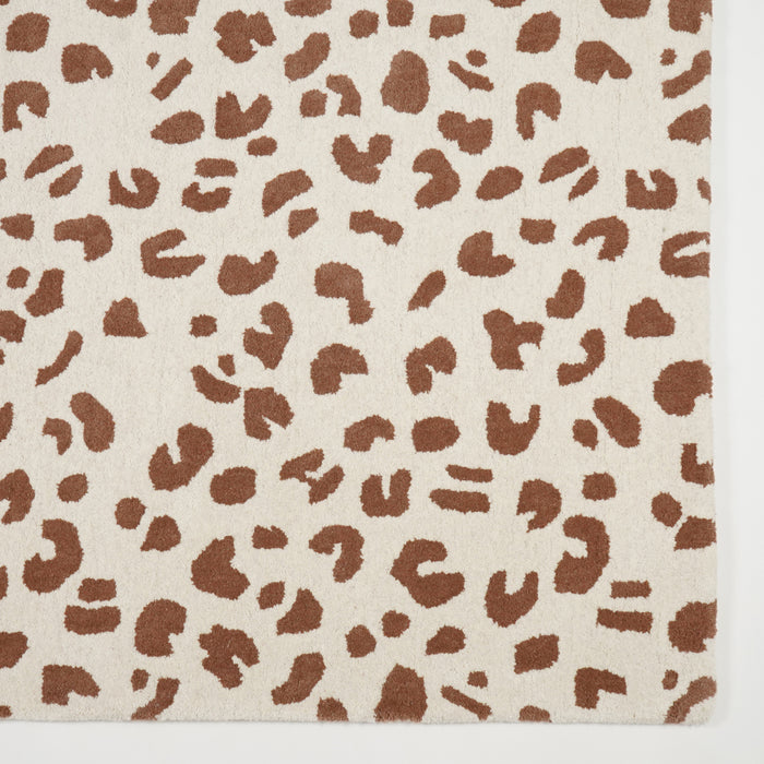 by fonQ Léo Vloerkleed 140 x 200 cm - Beige / Mokka