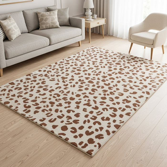 by fonQ Léo Vloerkleed 170 x 240 cm - Beige / Mokka