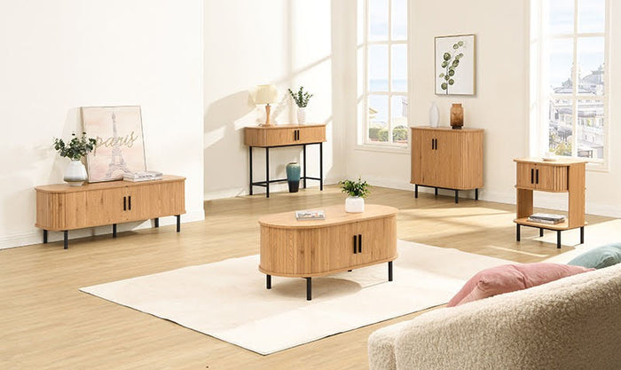 Sidetable-Console Helsingborg 100x35x75 cm - Strak Scandinavisch D...