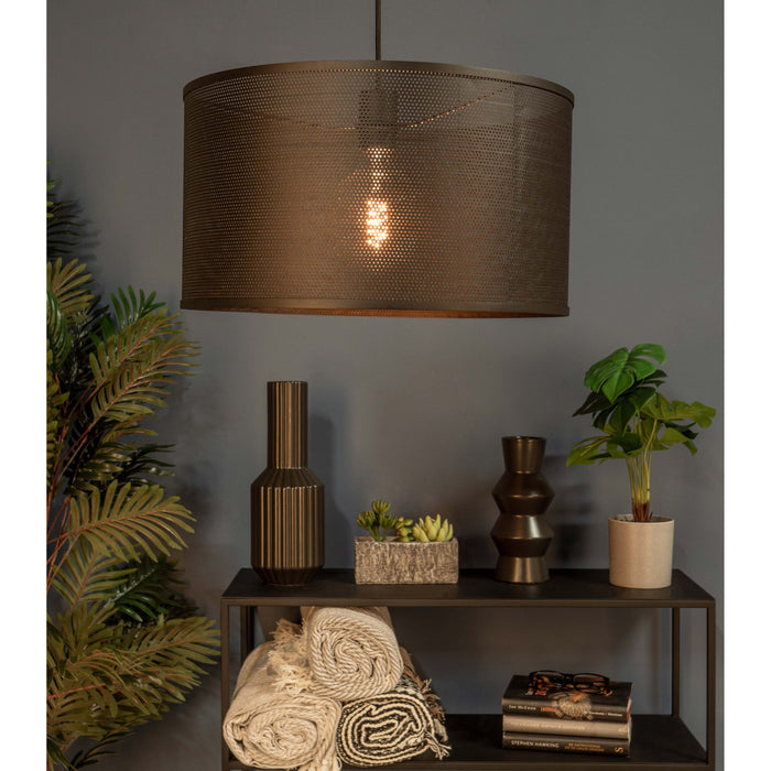 EGLO Manby Hanglamp - E27 - Ø 45 cm - Zwart - Staal