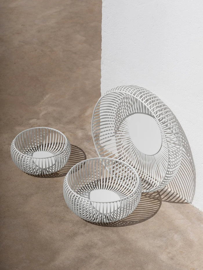 Lito Schaal White Large | Wit | Staal