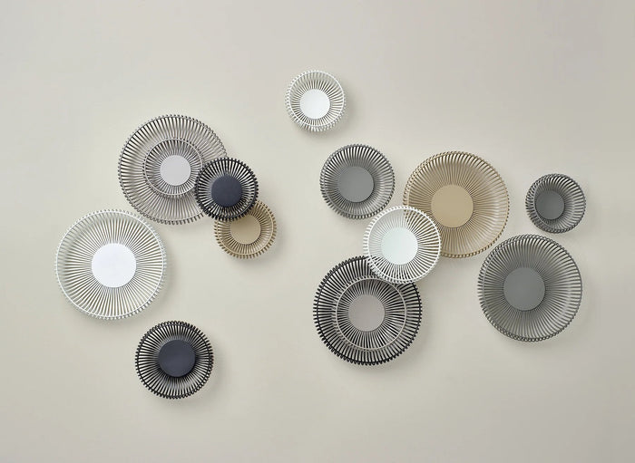 Lito Schaal White Medium | Wit | Staal