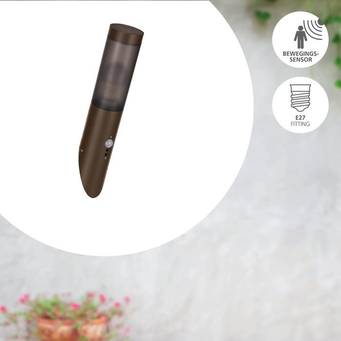 EGLO Helsinki Wandlamp - E27 - 40 cm - Bruin