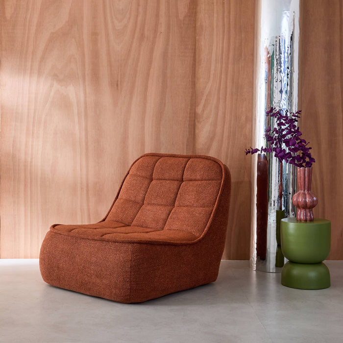 sweeek - Fauteuil bouclé stof 1 zitplaats