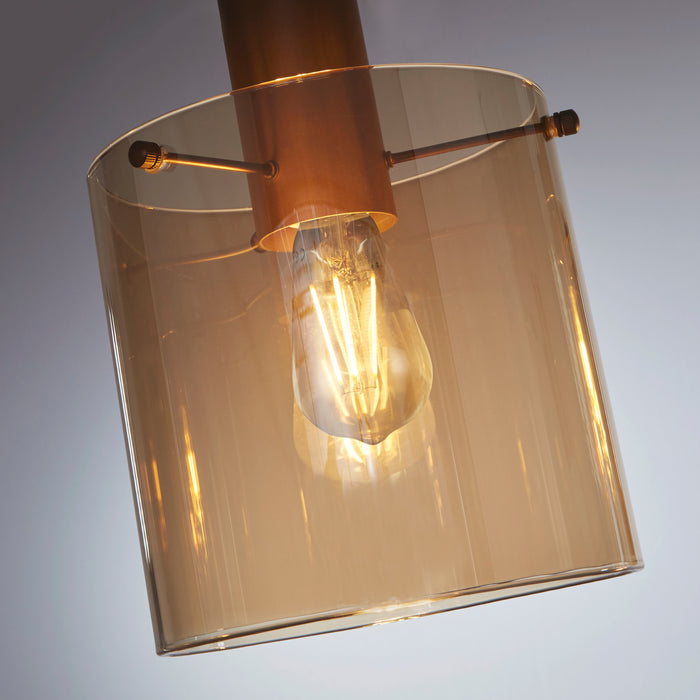 Searchlight Sweden Hanglamp 4-lichts Ø 22 cm - Mocha