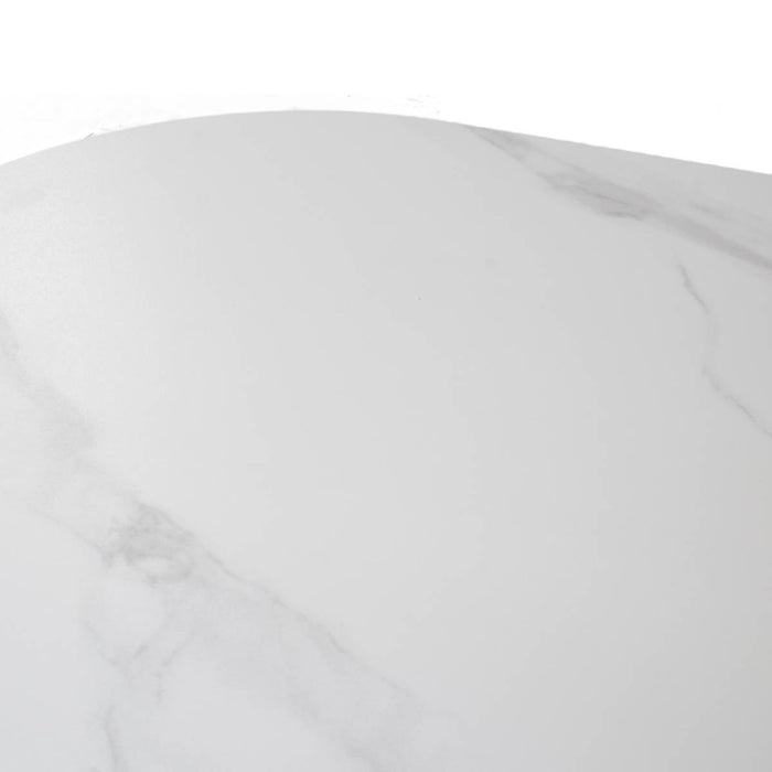 Giga Meubel - Salontafel Alba Walnoot Keramisch 120cm Ovaal