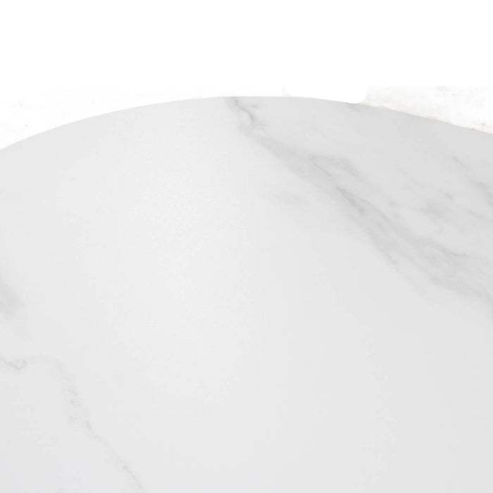 Giga Meubel - Salontafel Alba Walnoot Keramisch 80cm Rond