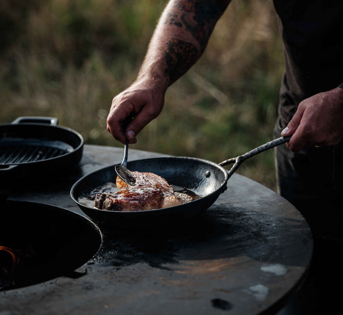 Beka Koekenpan Artist Carbon Staal - ø 24 cm - zonder anti-aanbaklaag