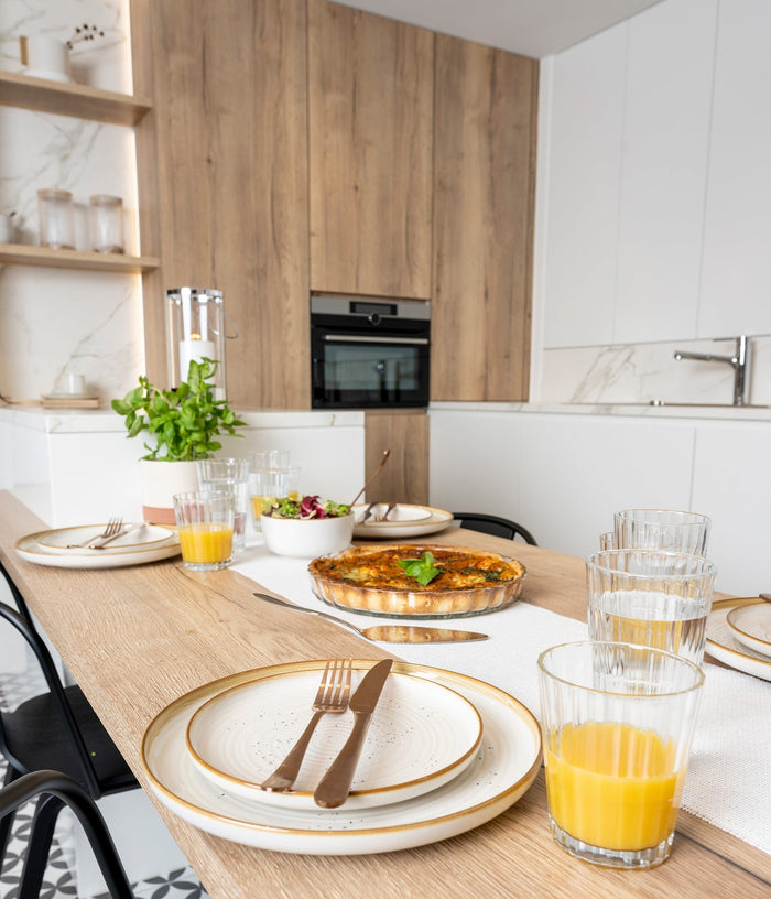 Cosy & Trendy Diepe Borden Baltic Vanilla ø 18 cm - 6 stuks