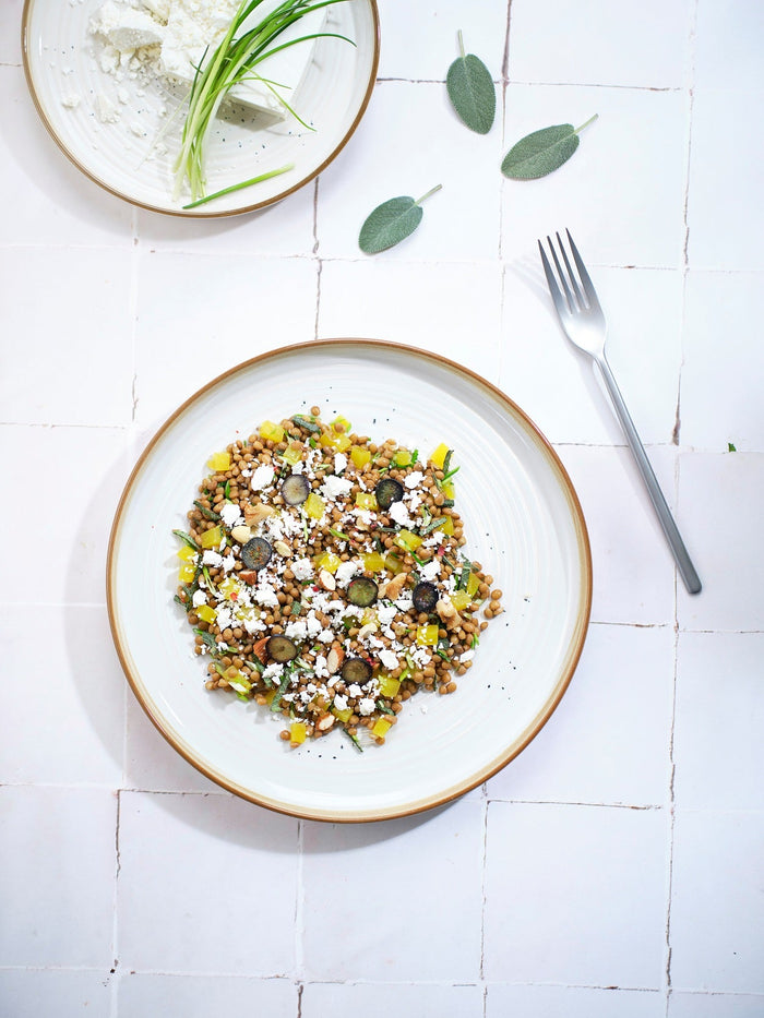 Cosy & Trendy Diepe Borden Baltic Vanilla ø 18 cm - 6 stuks