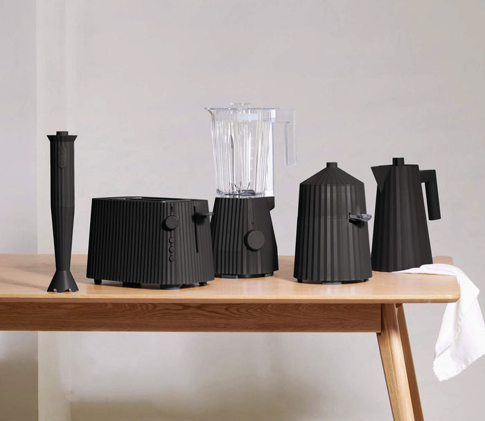 Alessi Tostiklemmen voor Broodrooster Plissé - Zwart - Michele de Lucchi - MDL08RA B