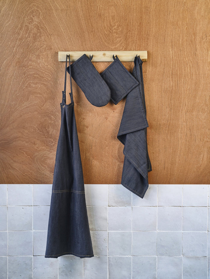 Cosy & Trendy Ovenwant & Pannenlap Set D'nim 2-Delig