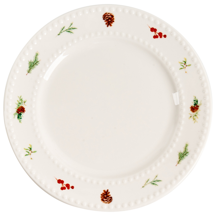 Beliani - MARJORAM - 16-delige serviesset - Wit - Porselein