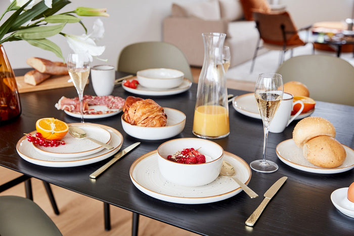 Cosy & Trendy Dinerborden Baltic Vanilla ø 27 cm - 6 stuks