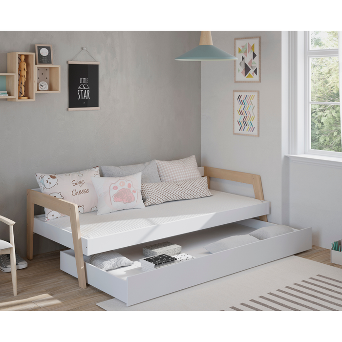 Calicosy - EMY-bed - B210,4 cm - Wit