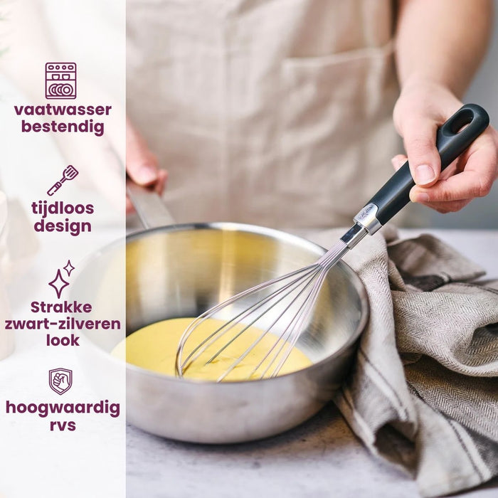 Cosy & Trendy Schuimspaan - Delish - RVS Zwart