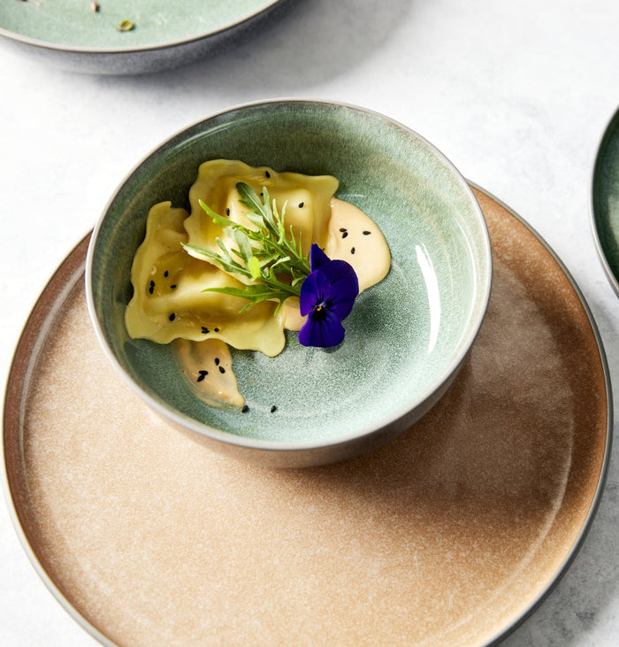 Cosy & Trendy Dinerborden Lerida Meadow Groen ø 26 cm - 4 Stuks