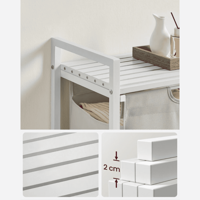 Calicosy - Wasmand 1 uitschuifbaar compartiment - H76 cm