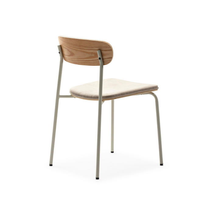 Calicosy - Set 2 stoelen ADRIANA - L46 cm - Stof & metaal
