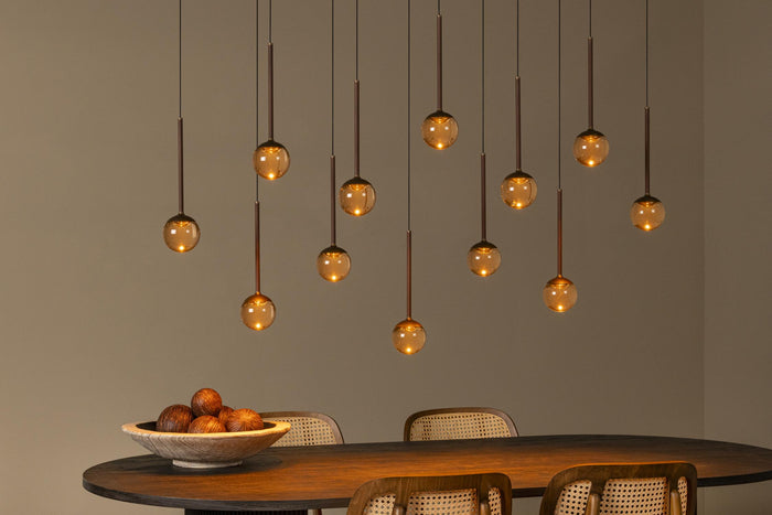 Lucide Premium CALINA Hanglamp - Koffie