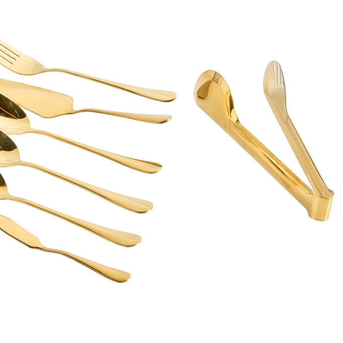 Beliani - ZITI - Bestekset 7-delig - Goud - RVS