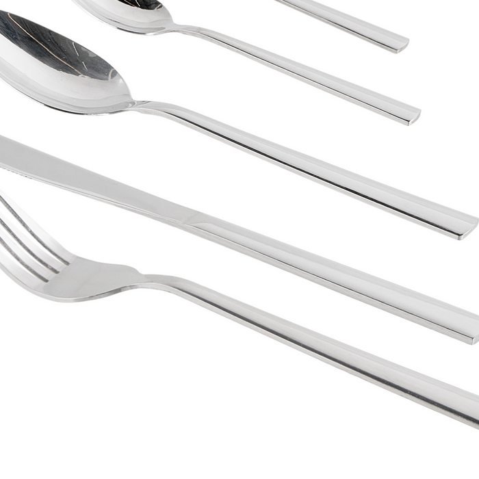 Beliani - PENNE - Bestekset 60-delig - Zilver - RVS