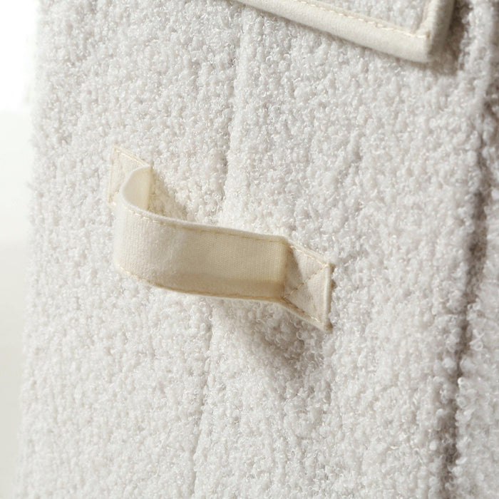 Calicosy - Hoge opbergdoos met deksel - H30 cm - Ongebleekt