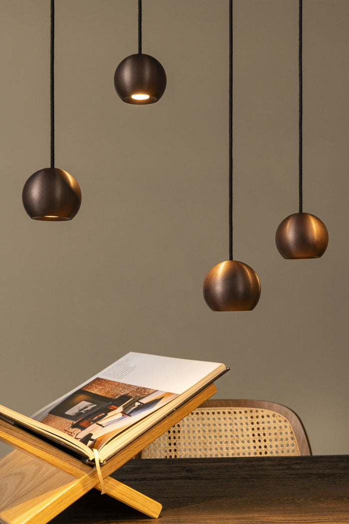 Lucide Premium MONTANA Hanglamp - Koffie