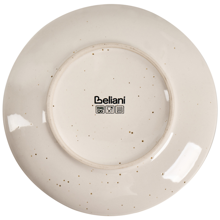 Beliani - CLOVES - 16-delige serviesset - Gebroken wit - Steengoed