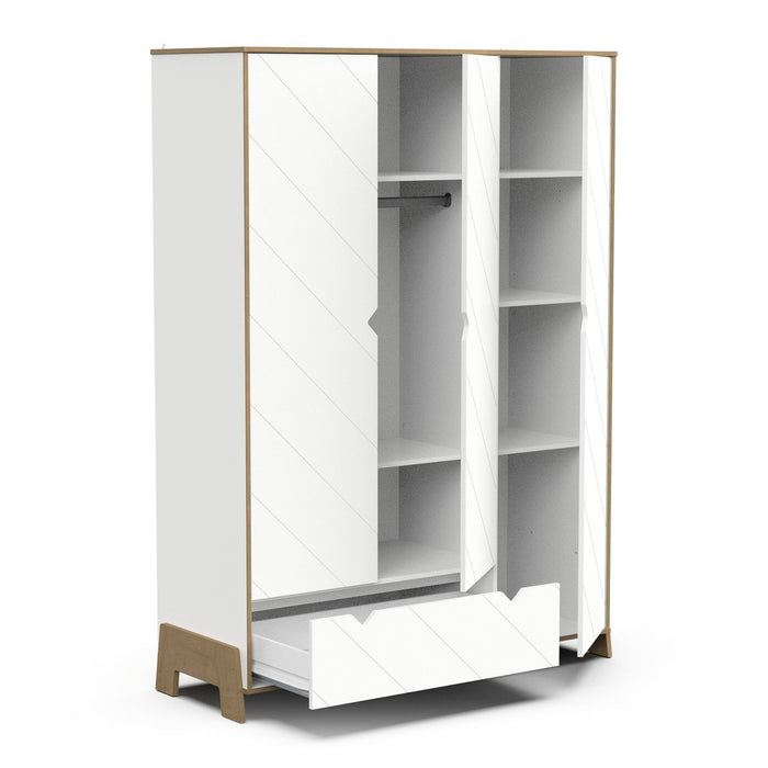 Calicosy - Kast met 3 deuren en 1 lade H188 cm - ALBIZIA