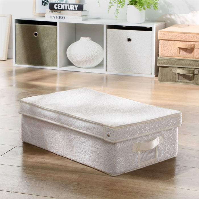 Calicosy - Opbergdoos met deksel - H15 cm - Ongebleekt