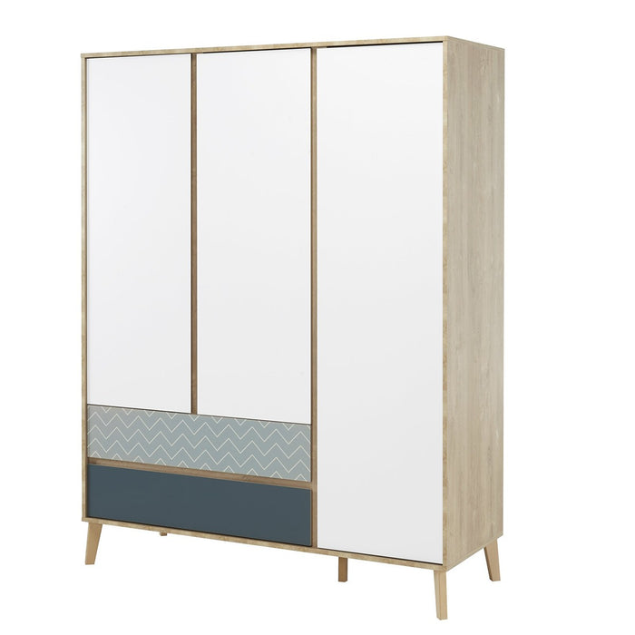 Calicosy - Larvik 3-deurs 2-lades - H200 cm