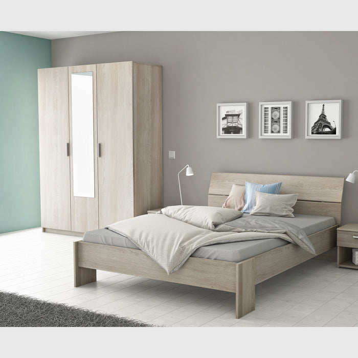 Calicosy - Kledingkast 3 Deuren 1 Spiegel - Pricy3 - H191,5 cm