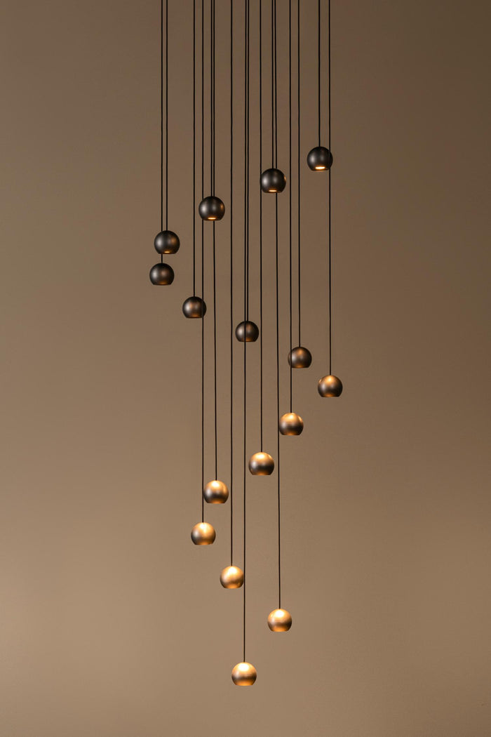 Lucide Premium MONTANA Hanglamp - Koffie