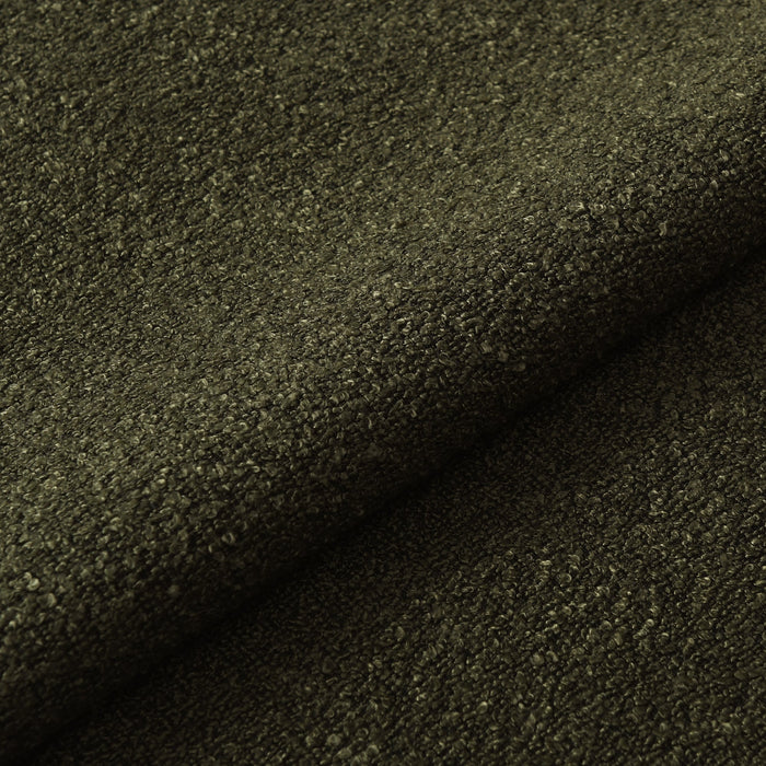4-zitsbank in kaki bouclette stof