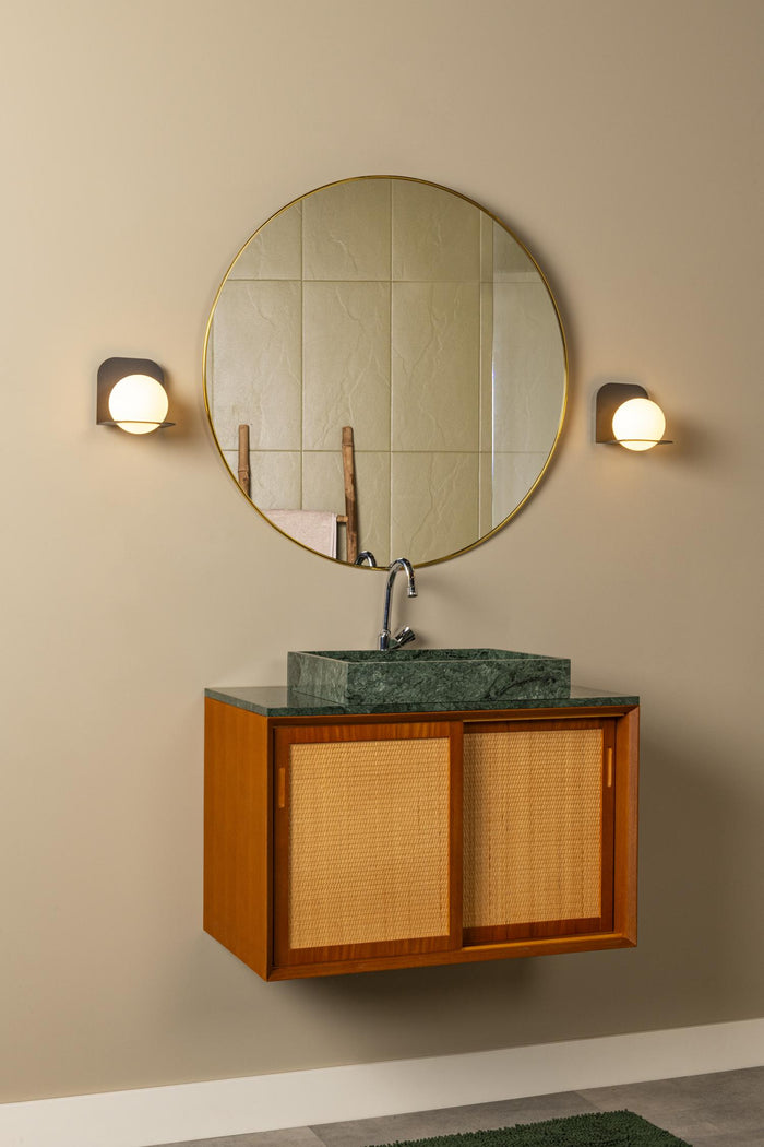 Lucide DAVY Wandlamp - Zwart