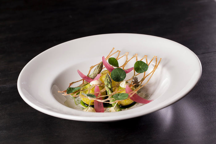 Bonna Pastabord - Gourmet - Porselein - 24 cm (400cc) - set van 2