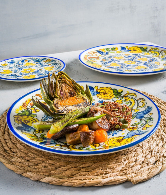 Bonna Serveerschaal - Albufera - Porselein - 20x15.6 cm - set van 2