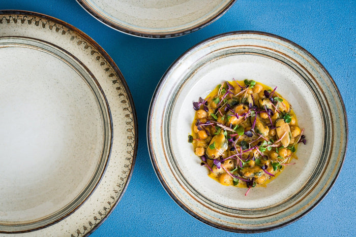 Bonna Dinerbord - Cortado - Porselein - 25 cm - set van 6