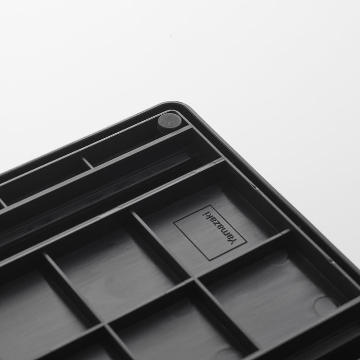 Yamazaki Tower Deksel & pannenhouder verstelbaar - Zwart