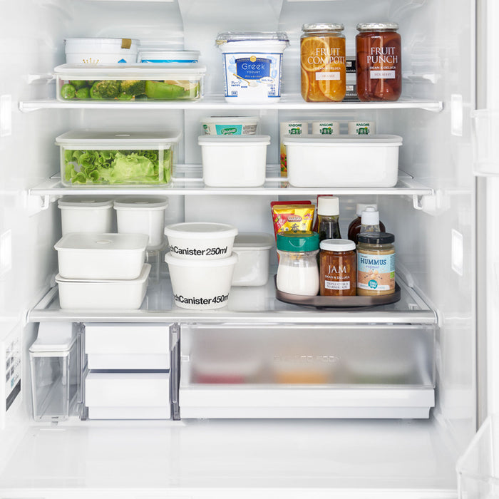 Yamazaki Tower Opbergbakje draaibaar smal - Zwart