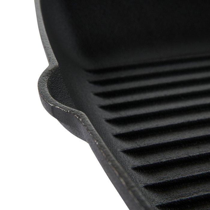 Byron gietijzeren grillpan vierkant 28 CM