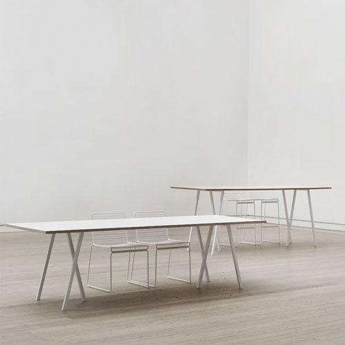 HAY Loop Stand Eettafel 200 x 92,5 cm - Zwart