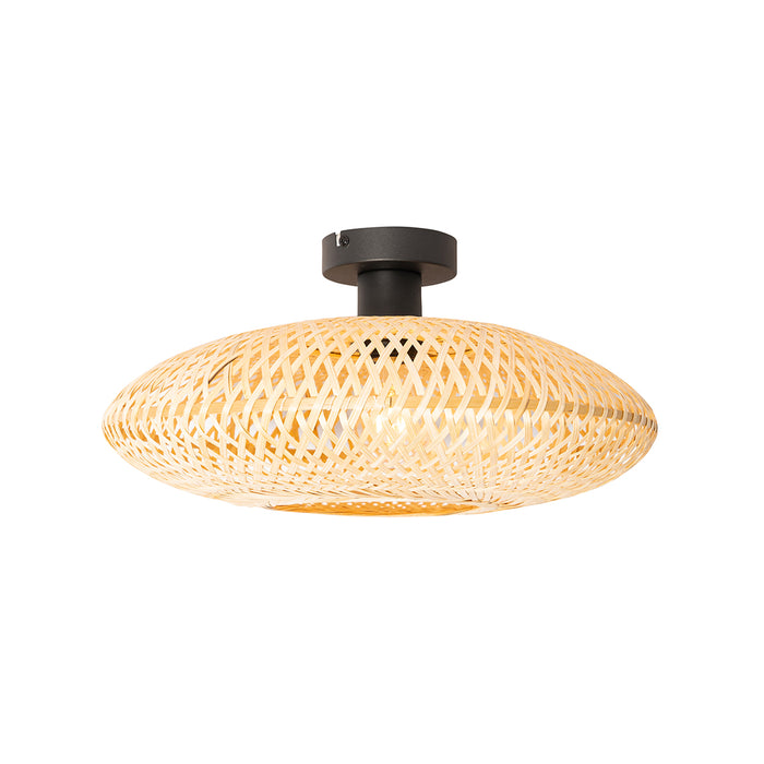 QAZQA Oosterse plafondlamp bamboe 40 cm - Ostrava