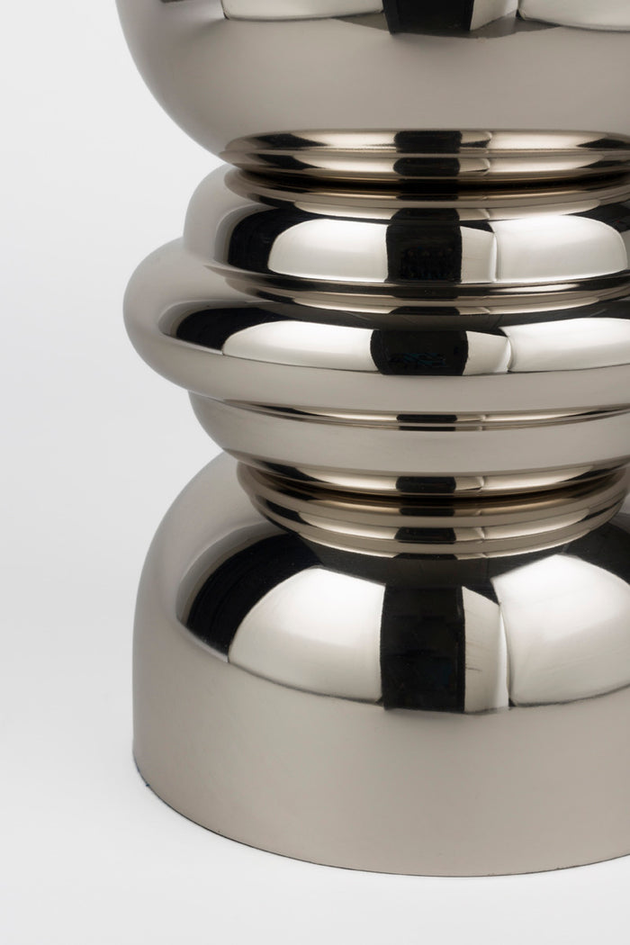 Housecraft Living Kinga Bijzettafel Rond 29.50 cm Zilver