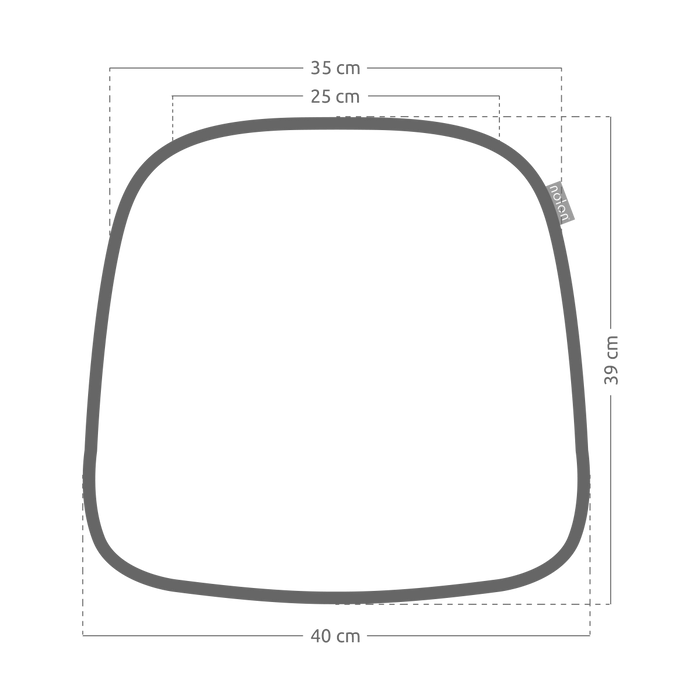 Nolon Fem Stoelkussen Mosgroen