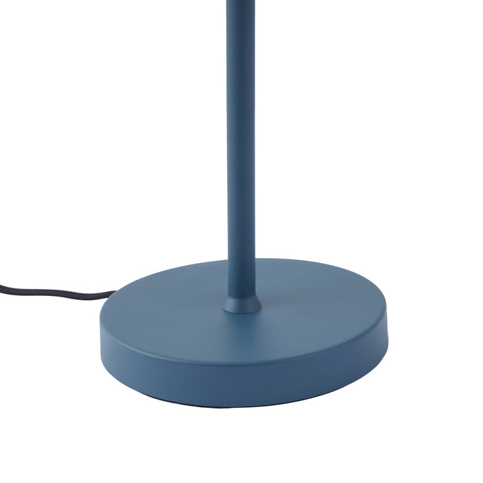 QAZQA Moderne tafellamp blauw - Stijn