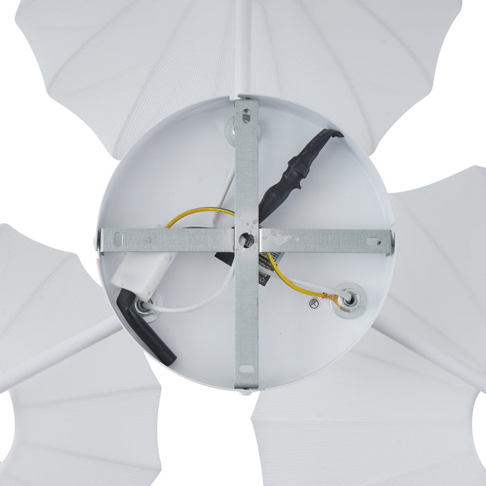 QAZQA Japandi plafondlamp wit 3-lichts - Multi Bida