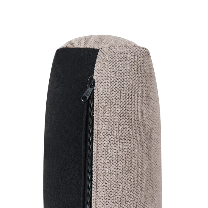 Beliani - VENG - Hoekbank 5-zits - Taupe - Linkszijdig - Polyester