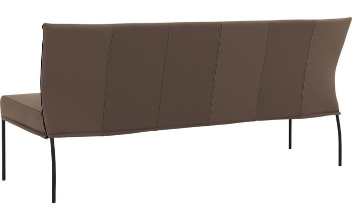 Goossens Eetkamerbank Funk, Zonder arm, 210 cm breed